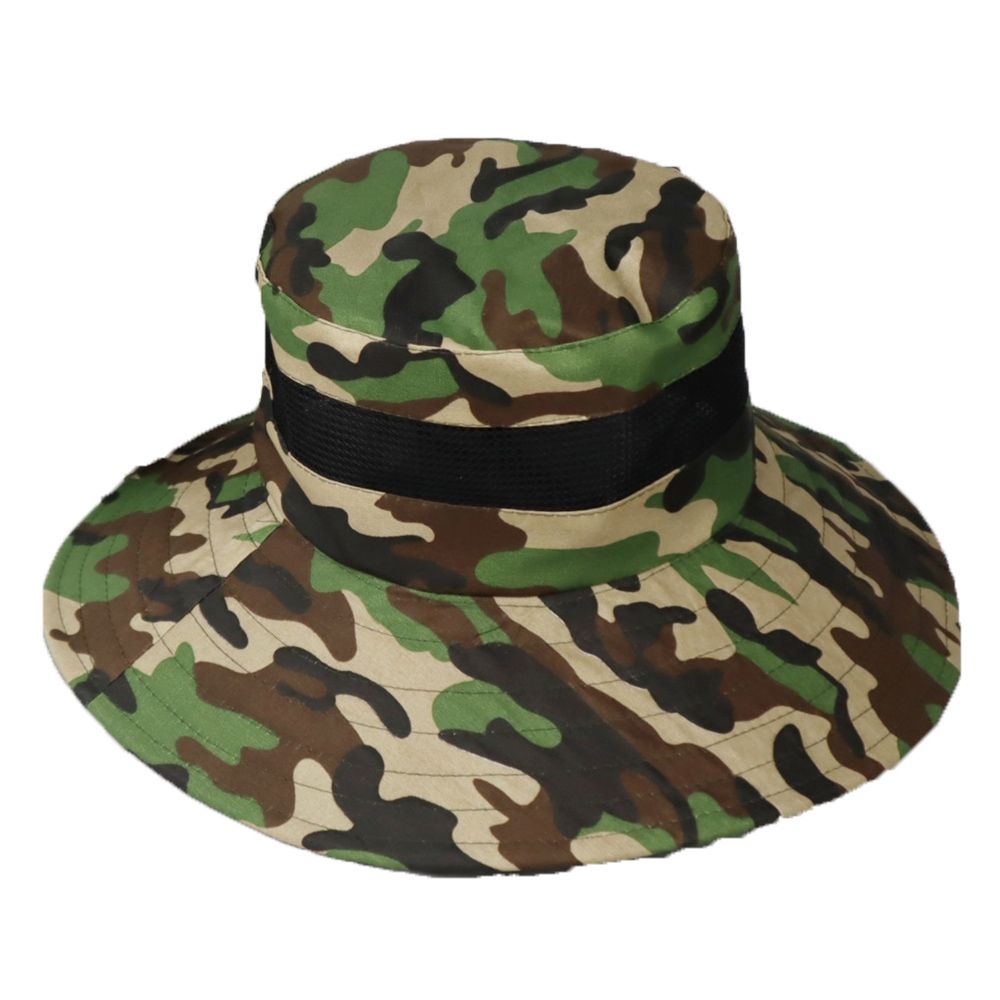 Gorro antimosquitos plegable Unisex a la con red oculta, repelente de malla, protección contra insectos y abejas, gorra de pesca con protección solar informal para exteriores: Oro