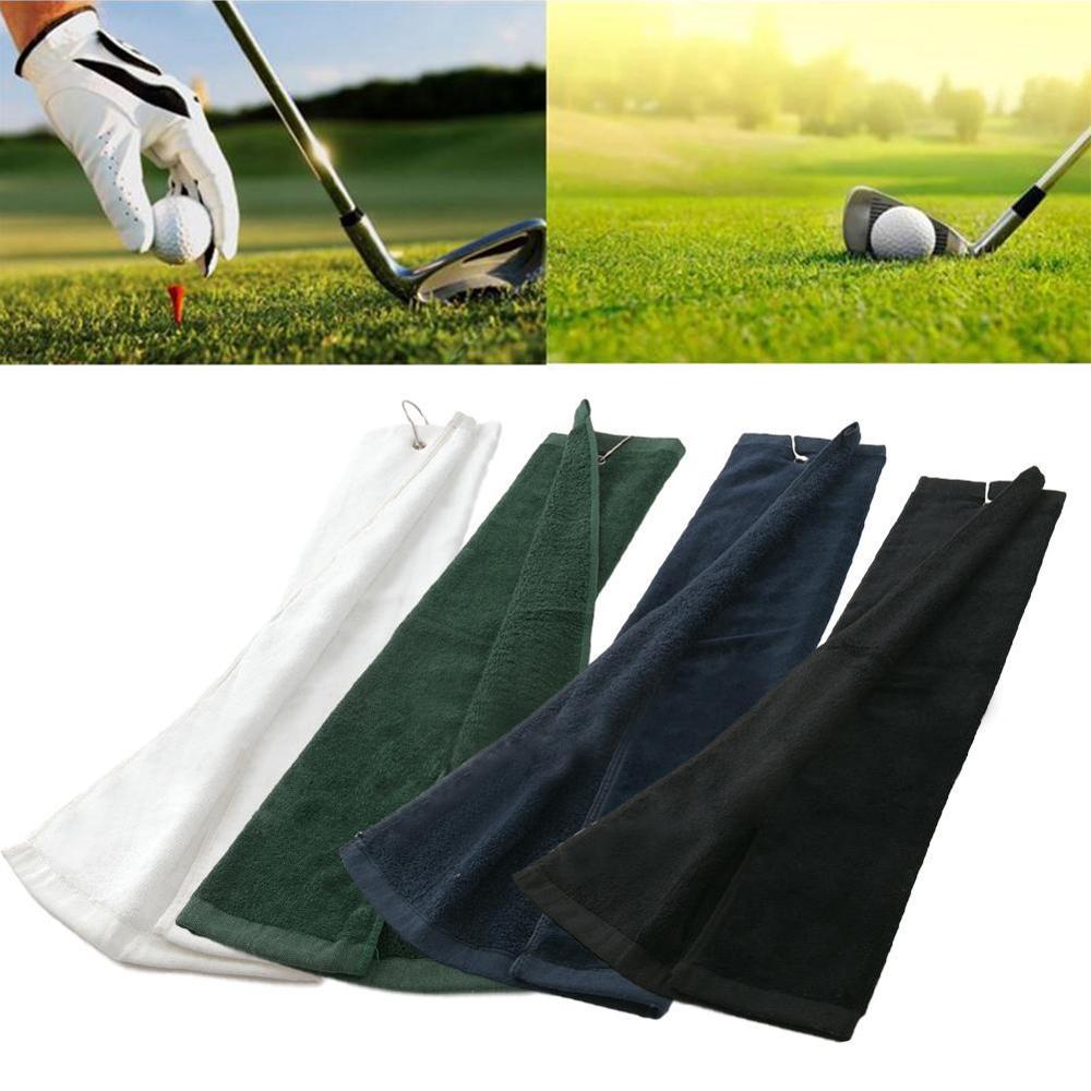 40*32Cm Golf Handdoek Met Haak Handdoek Katoen Zachte Handdoeken Golf Handdoek