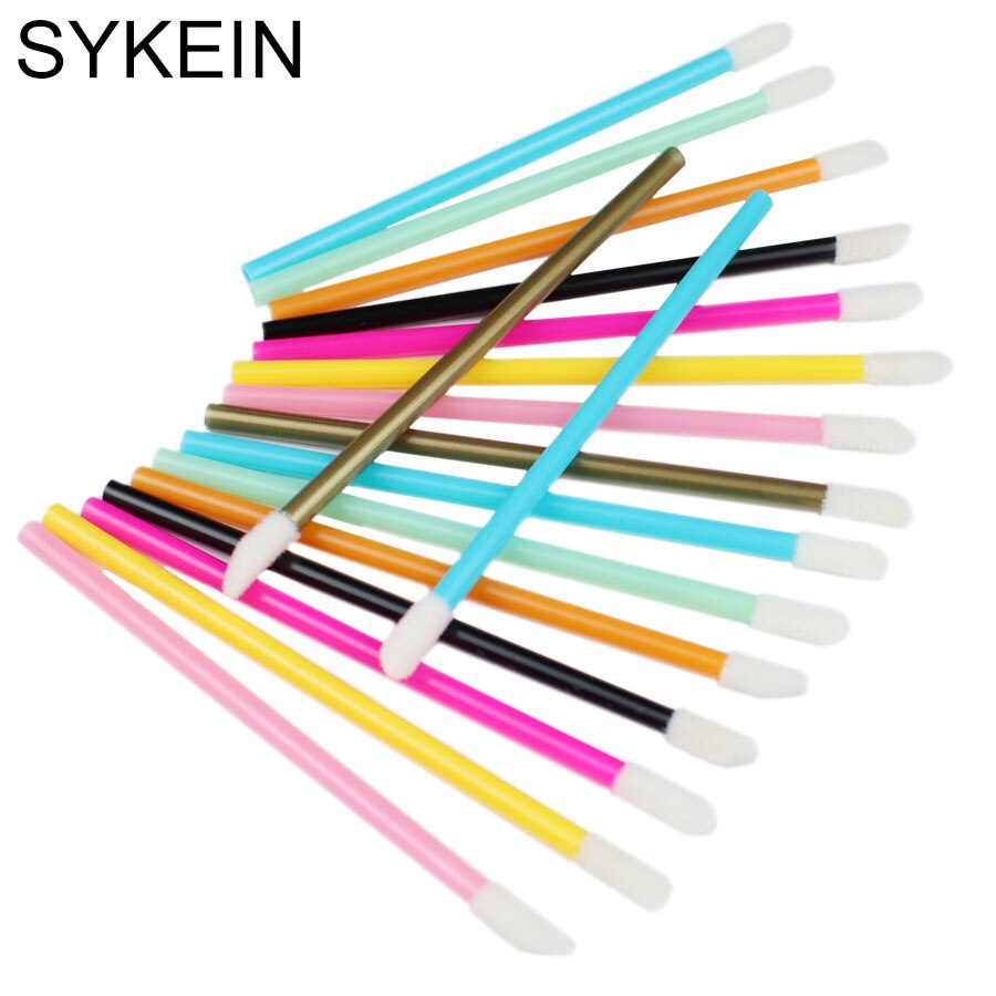 50 Stuks Wegwerp Lip Borstel Wimperborstels Wimpers Micro Borstels Wimper Extension Applicator Cleaner Beauty Makeup Tools