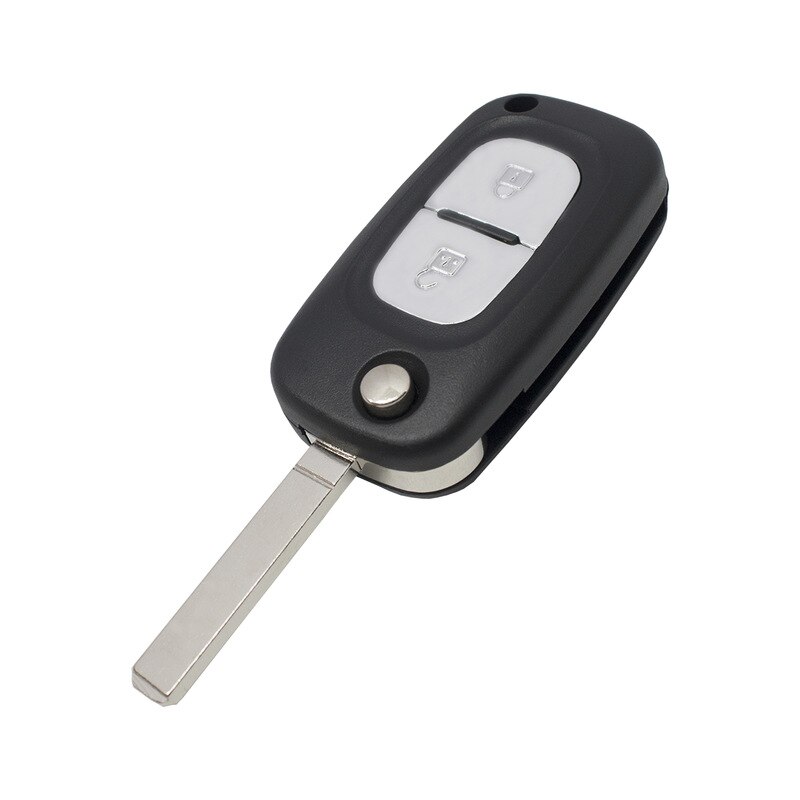 XNRKEY – coque de clé télécommande pliable, 2/3 boutons, pour Renault Clio Scenic Megane III Vivaro Movano, contrôleur de la circulation, Kangoo