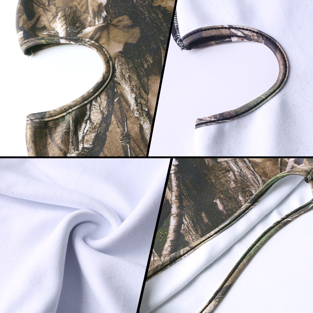 Winter Warmer Camouflage Balaclava Motorcycle Fietsen Moto Helm Liner Full Face Cover Winddicht Thermische Fleece Nek Warm Cap