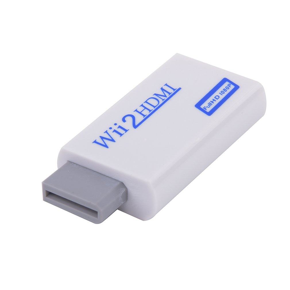 Voor Wii Naar Hdmi Converter Ondersteuning Fullhd 720P 1080P 3.5 Mm Audio Wii2HDMI Adapter Voor Hdtv Wii Converter