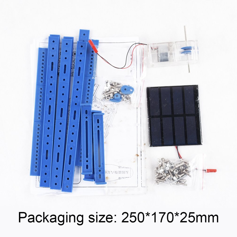Solar Version Of The Six-Foot Robot No. 62 Model Assembled Diy Handmade Material Package