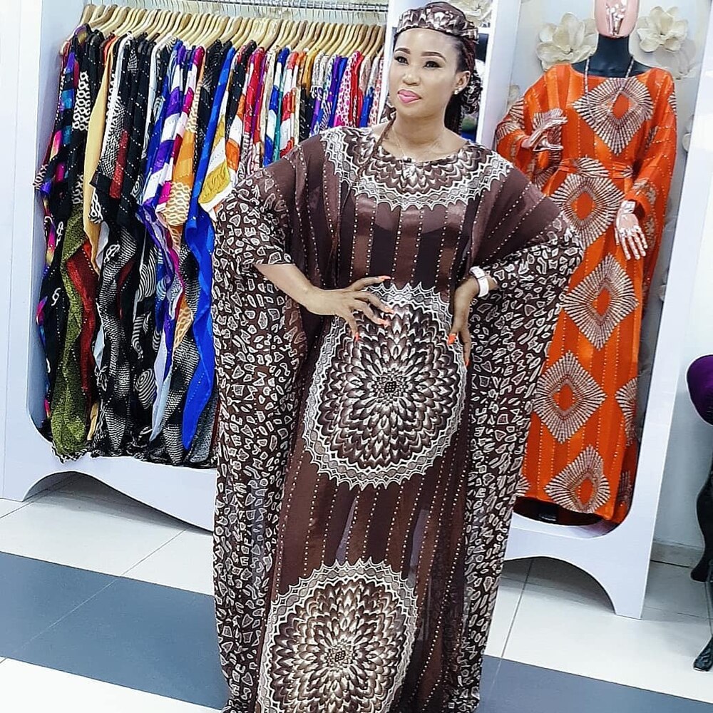 musulmana Kaftan Abaya de Dubai vestido de diamantes con rayas Floral imprimir islámica ropa para mujeres manga Maxi vestido el Islam: as picture 1