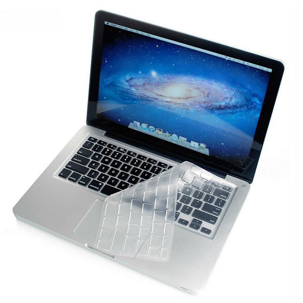 Ultra-Dunne Siliconen Materiaal Waterdicht En Stofdicht Dunne Clear Toetsenbord Cover Skin Voor Macbook Voor Oude Macbook Pro 13 15 17
