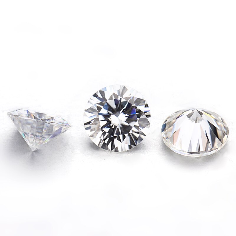 0.2 karaat ronde briljant geslepen 3.5mm ij kleur vvs helderheid moissanites losse steen diamant