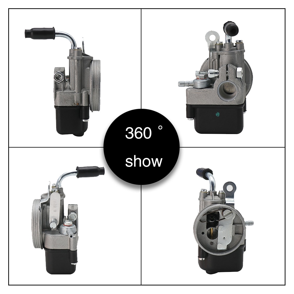Alconstar-förgasare för piaggio ciao px fl vespa moped pocket sha 1212 dellorto carb  r2219 universell racing motorcykel carb