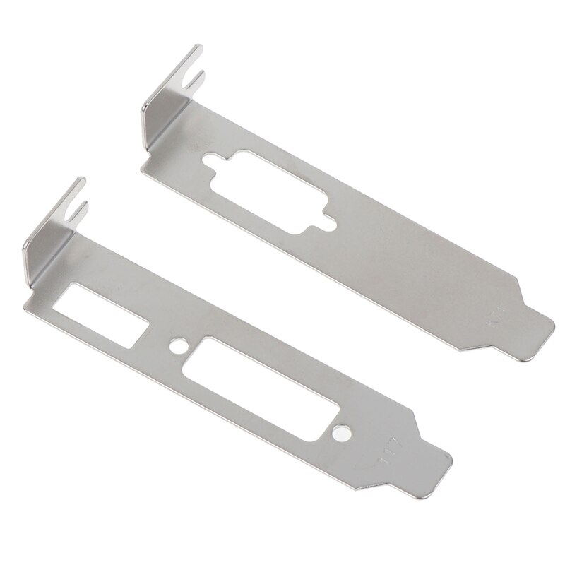 2pcs Low Profile Bracket Adapter HDMI DVI Port For Half Height Graphic Video Card Set