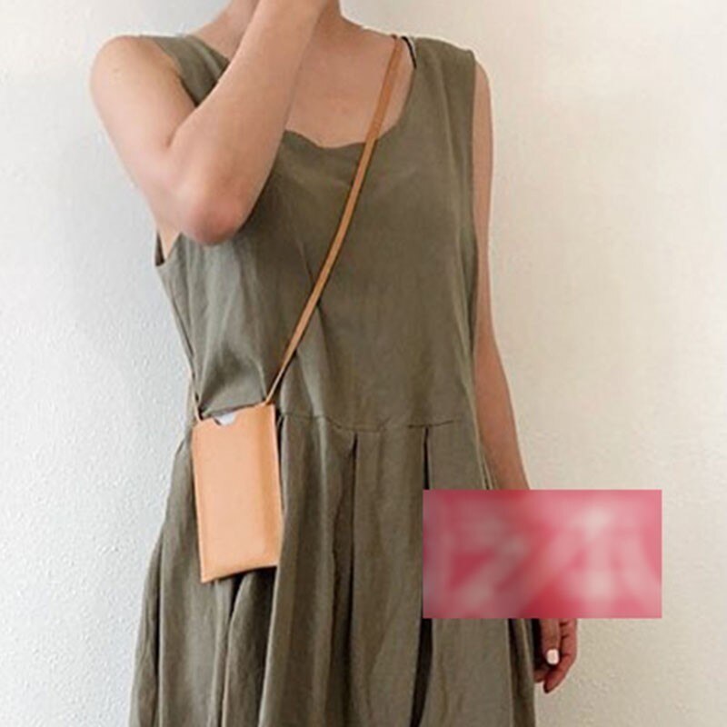 Woman Mint Green PU Leather Single Strap Casual Soft Can Hold On Phone Messenger Crossbody Bags Q001