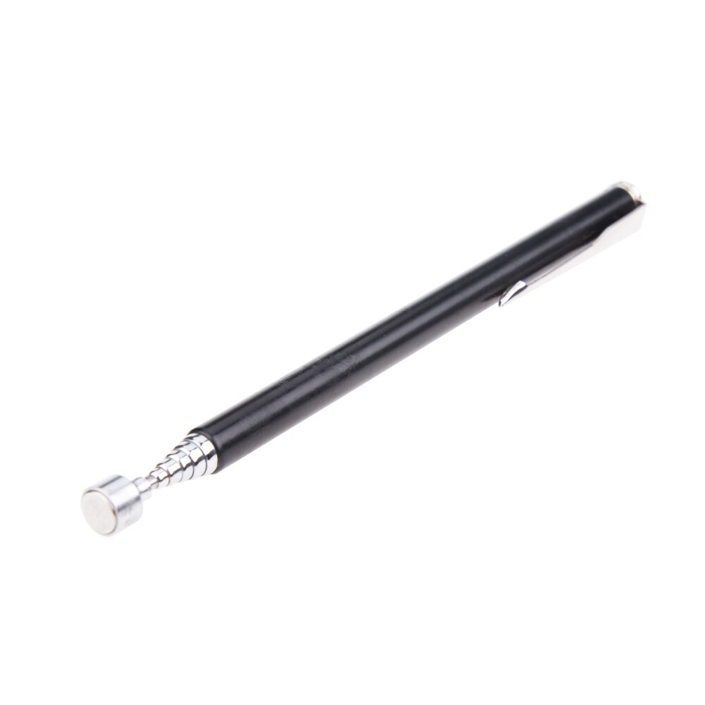 Telescopic Adjustable Magnetic Pick-Up Tools Grip Extendable Long Reach Pen Handy Tool for Picking Up Nuts: black