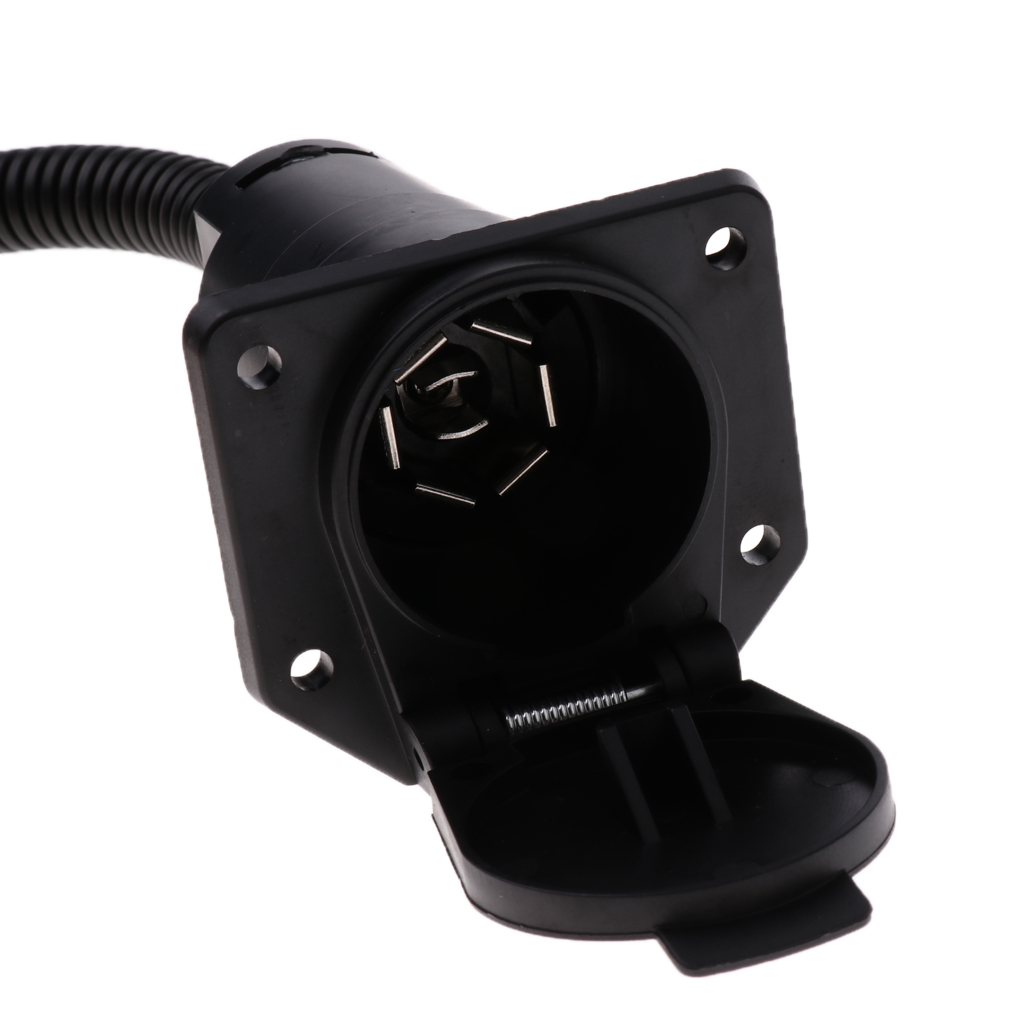 Brand 7 Pin Trailer Connector Plug Socket 7 Way Caravan RV Towing