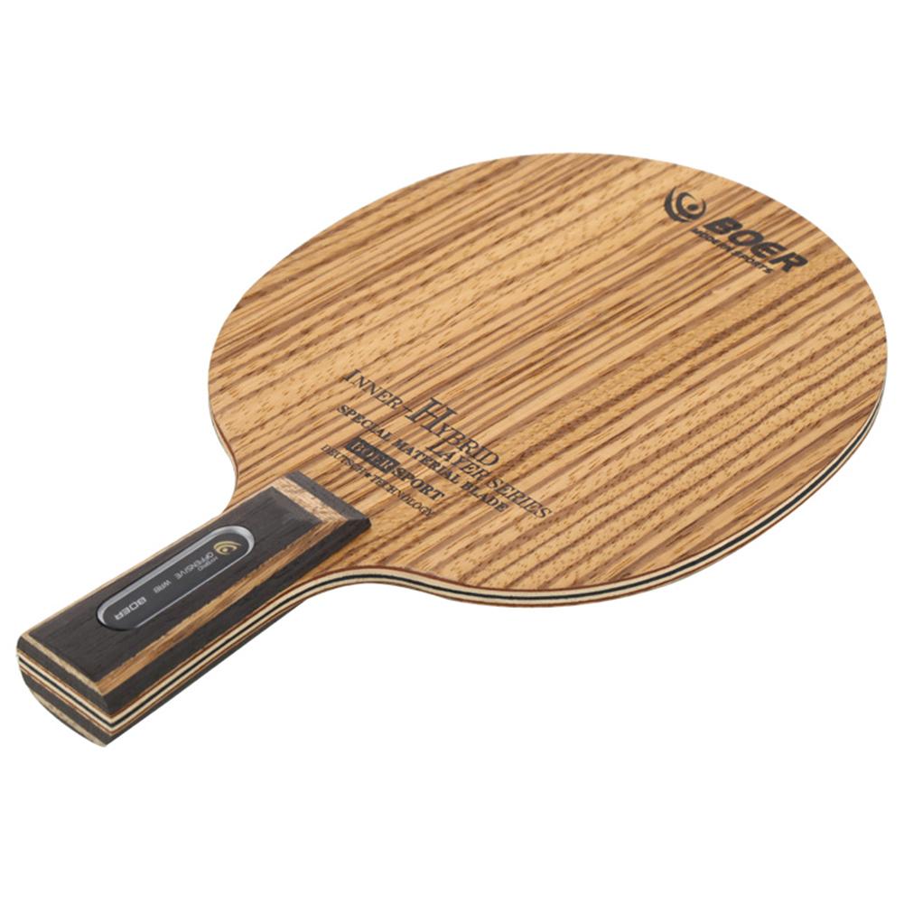 Table Tennis Bat Floor Long / Short Handle Single Shot 2 Layers Of Zebra And 5 Layers Ayuus
