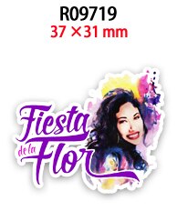 Abalorios acrílicos de Selena Singer para niña, accesorios de decoración para la fabricación de pendiente DIY, 30 Uds.: R09719