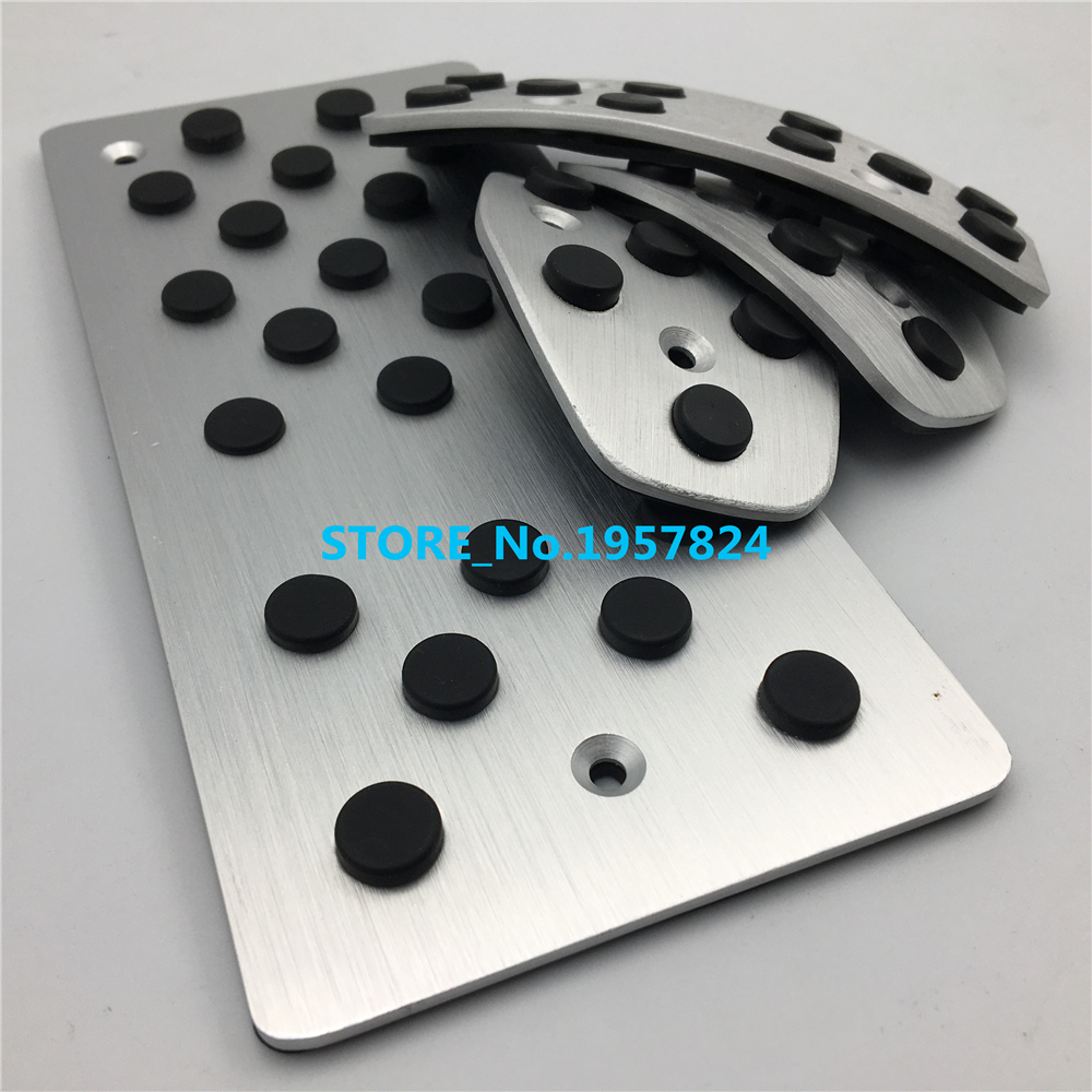 Car Modified Pedal Kit for Renault Clio MT/AT Accelerator Brake Footrest Decorative Pad Cover Refitting Accessory Part