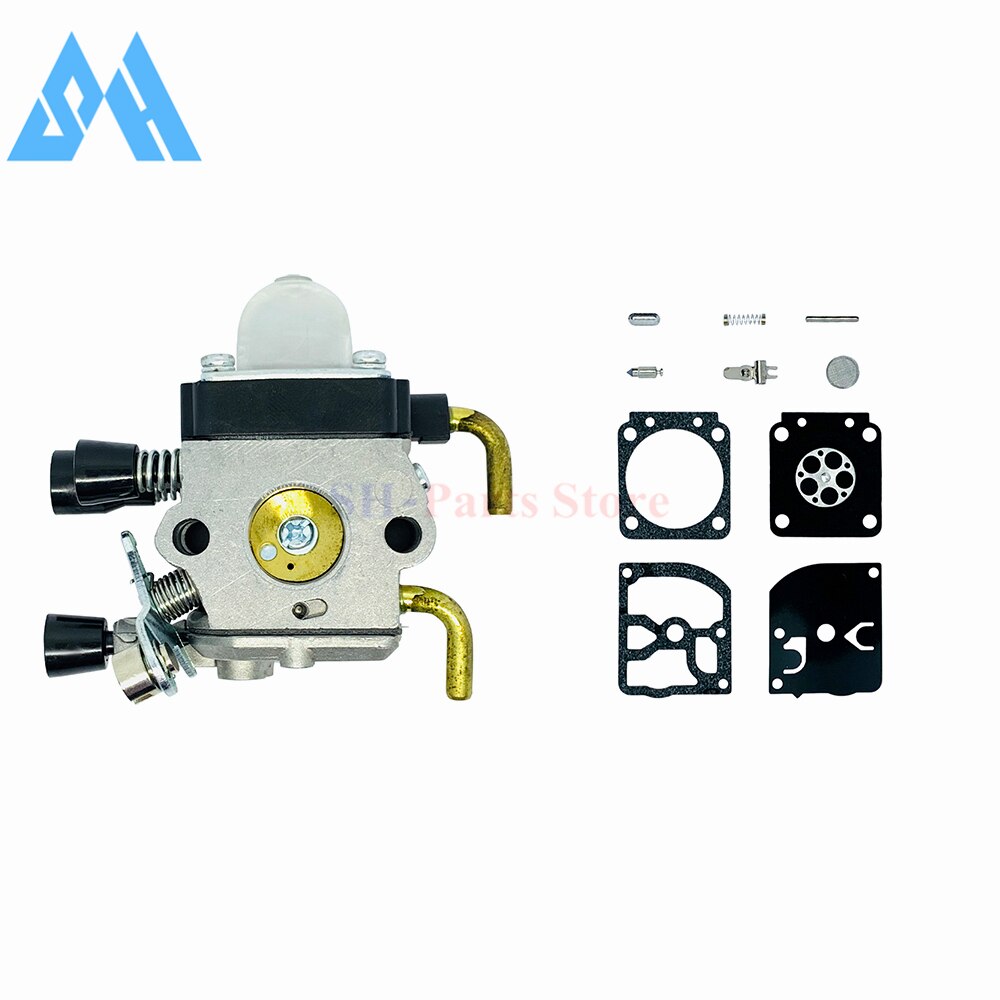Carburetor with Repair Kit for Stihl FC55 FC75 FC85 FS310 FS38 FS45 FS45C FS45L FS46 FS55 FS55RC FS55T FS74 FS75 FS76 FS80 FS85: Set C