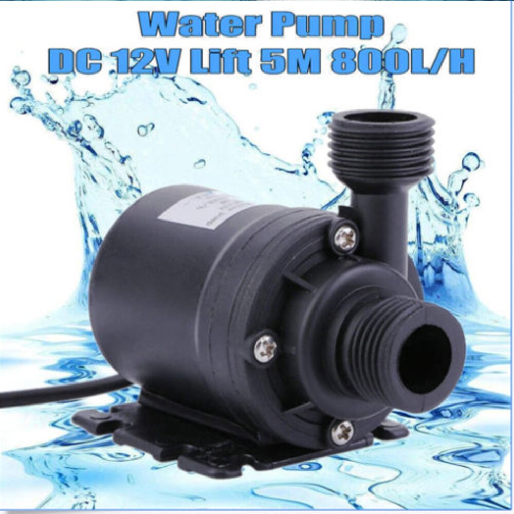 High pressure pumps Water Pump 19W Brushless Motor Submersible Pump Circulation Water Pumps DC12V for Fountains showers fish