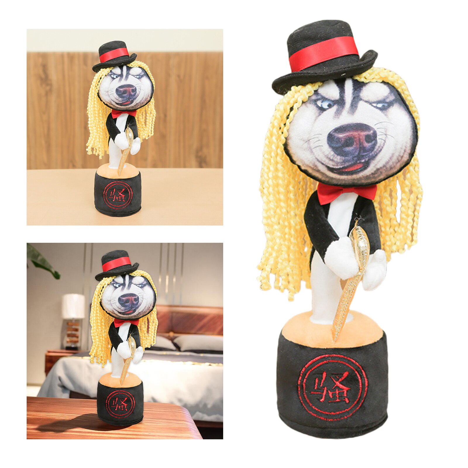 Kawaii Knuffel Dance & Sing Schudden Twist Gevulde Hond Dansen Pop Met 100 Nummers Kids Interactieve Speelgoed: Style H