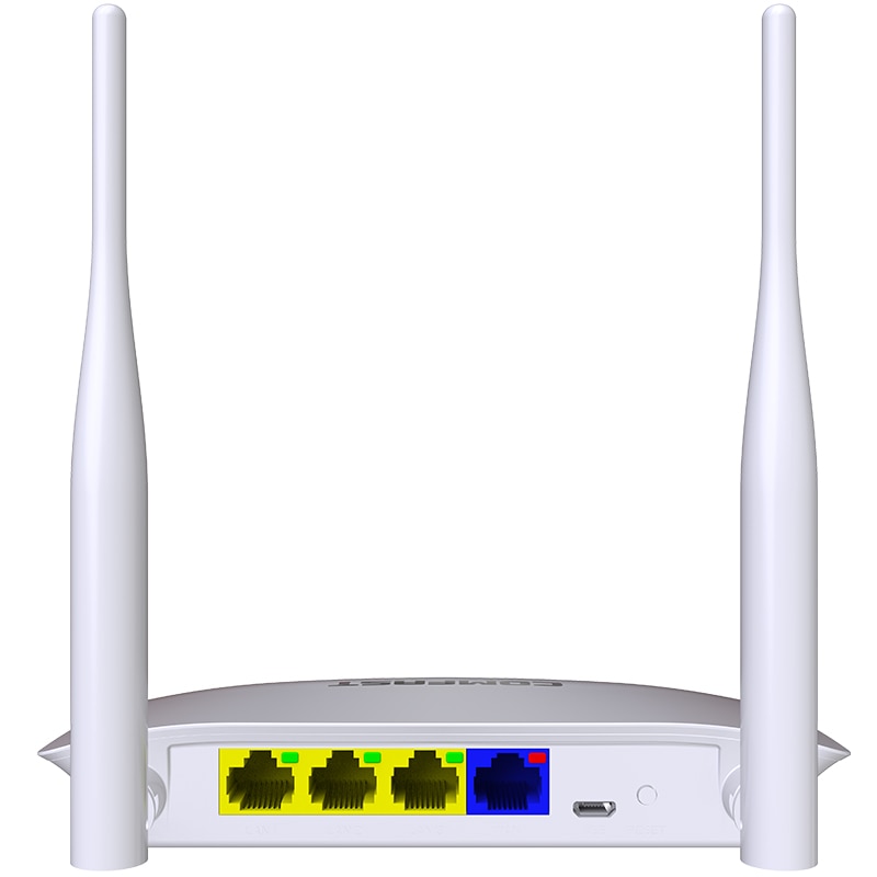 WIFI Coverage Home Network Access Point 1 WAN+3 LAN RJ45 Port Wireless Wifi Router 300Mbps with 2*5dBi Antennas CF-WR623N