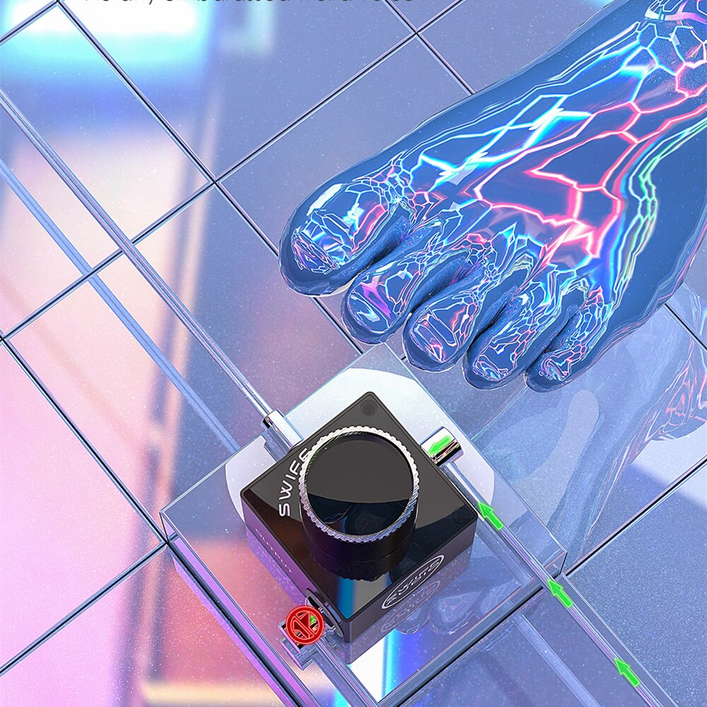 SWIFF C10 Mini Electric Guitar Tuner Mute Tuning LED Display A4 Range 430-449Hz Acoustic Guitar Bass Chromatic Pedal Tuner