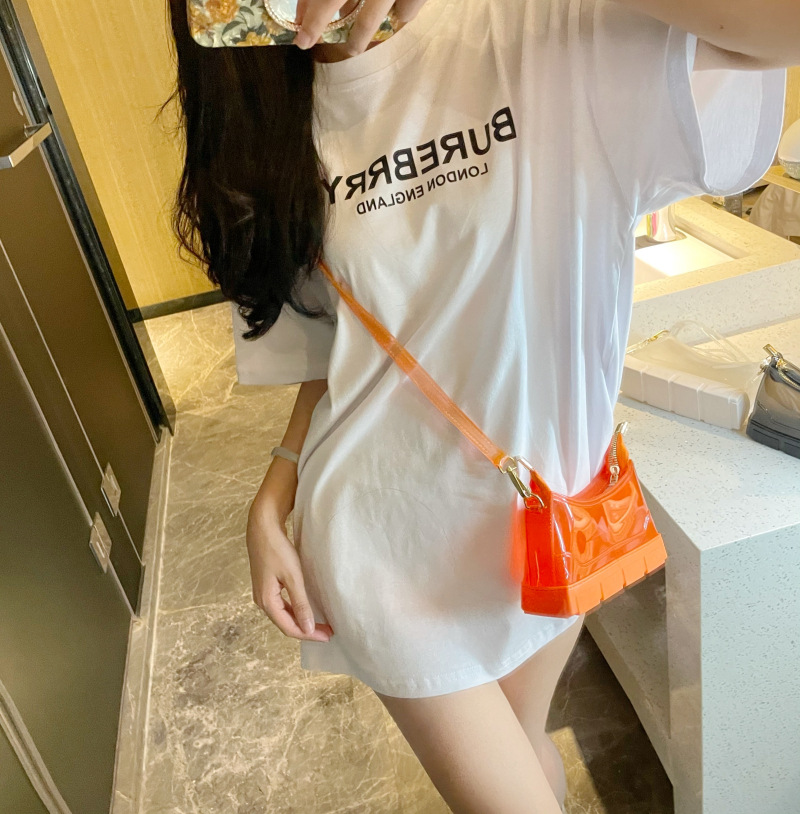 Pvc Mini Bag Vrouwen Handtas Shopper Portemonnees Meisjes Mode Toevallige Effen Kleur Schoen Vorm Jelly Bag Crossbody tassen