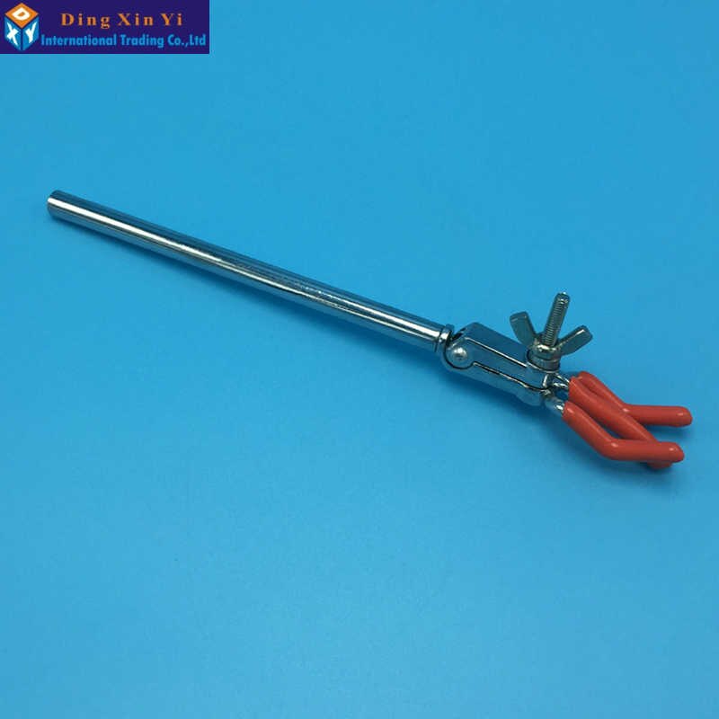 Small Laboratory clip Three Prong Extension Single Adjustment Flask Test Tube Laboratory Clamp
