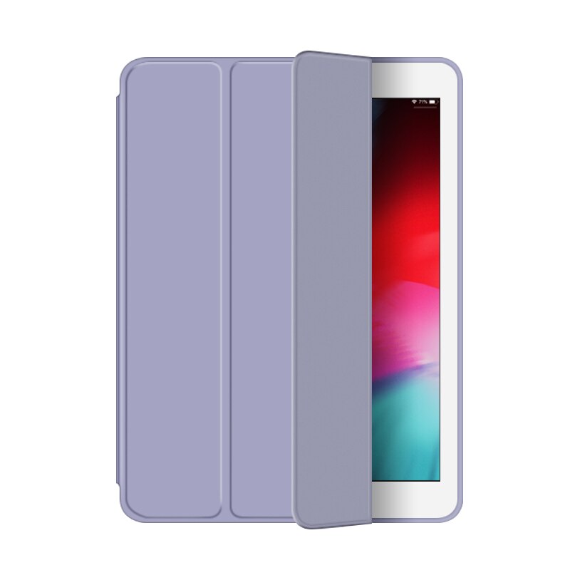 Case Voor Ipad Air 1 Release A1474 A1475 A1476 Smart Pu Leather Cover Magnetic Auto Sleep Wake Case Siliconen tpu Shell: xunyi blue L FW Air1