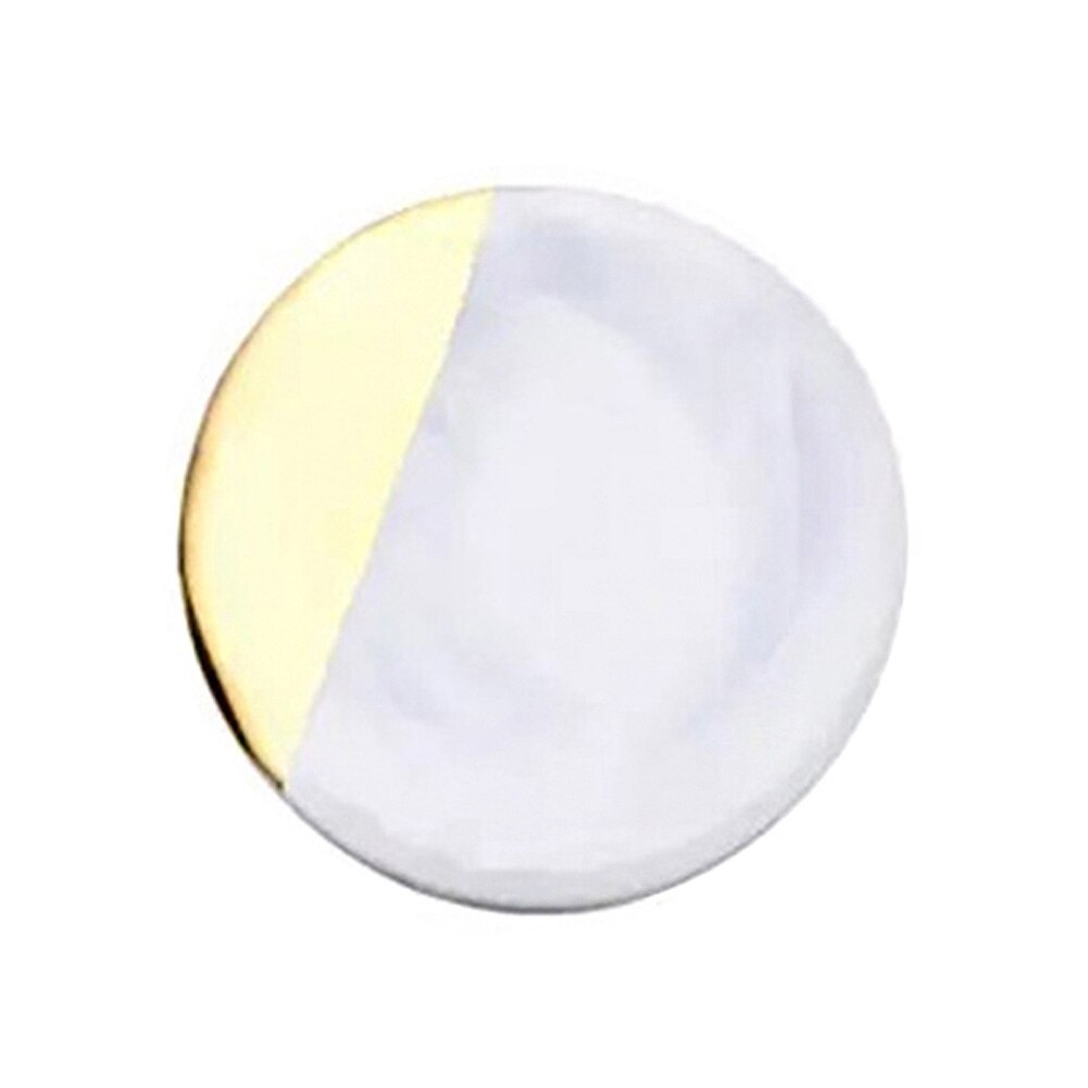 Onderzetter van keramiek, hittebestendig marmerpatroon voor keuken, thuis, koffie en thee, din 889: 3