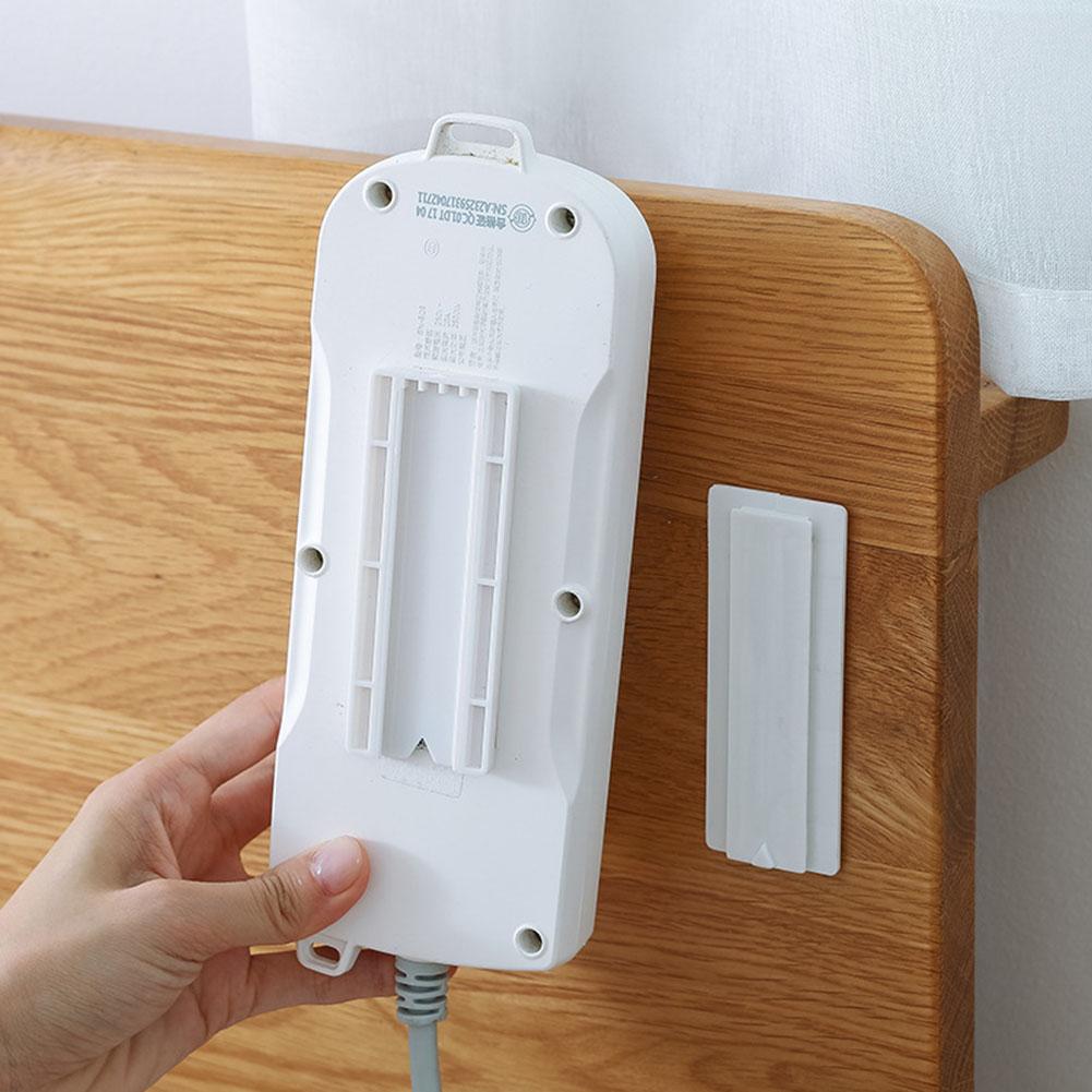 Power Strip Wire Management Socket Safety Tidy Organizer Wall Stick Holders Strong acrylic glue is