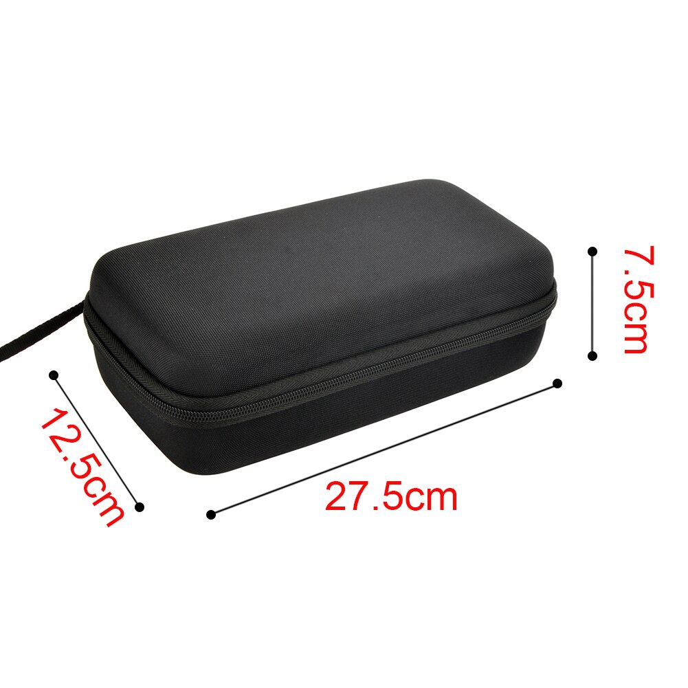 Estuche de transporte Cámara deportiva multifunción bolsa de almacenamiento negra para exteriores esponja accesorios de viaje resistente al agua para OSMO ACTION
