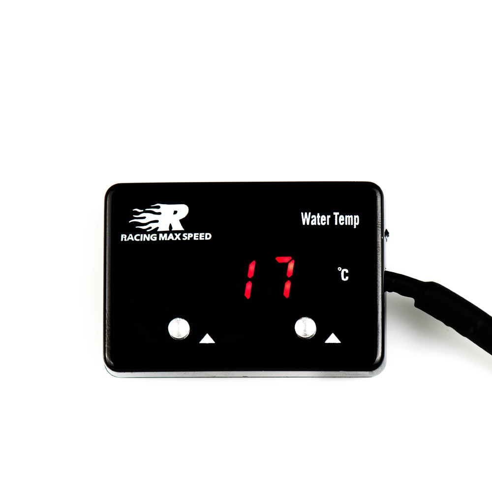 1/8 Npt Sensor 12 V Dc Auto Digital Gauge Rode Display, Digitale Water Temperatuurmeter