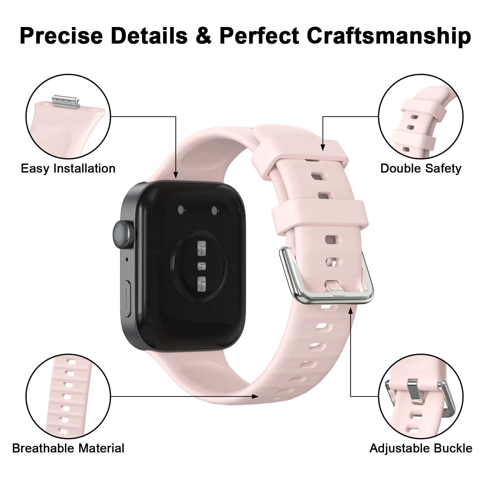 Bracelet en Silicone pour Huawei montre Fit 3 bandes Smartwatch accessoires Bracelet de remplacement pour Huawei montre fit 3 Bracelet Correa