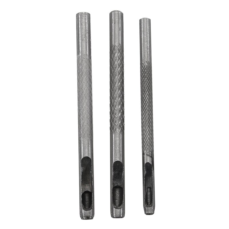 Kit de herramientas de instalación de botones de remache a presión para manualidades de cuero, juego de herramientas de perforación manual, accesorios de Material DIY, 12 Uds.