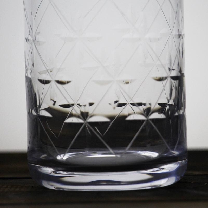 Bar soul blyfri krystall utskårne røreglass miksing glass gravert design bartender kopp cocktail visker mikser 550cc shakere