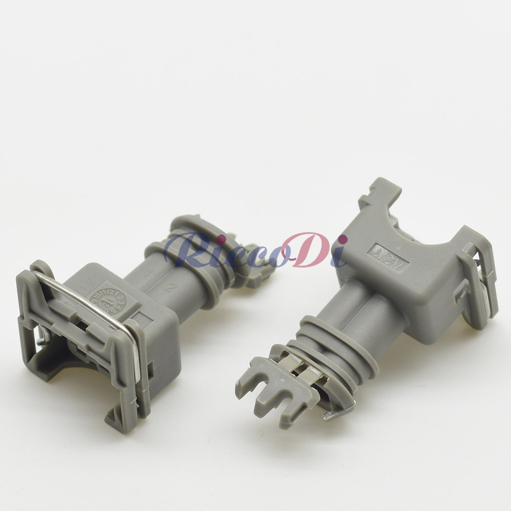 1 set 2-pins EV1 auto-brandstofinjector-stekkerconnector Junior Power Timer JPT Jetronic-kits 282189 -1 Voor auto groen blauw geel grijs: Ivoor