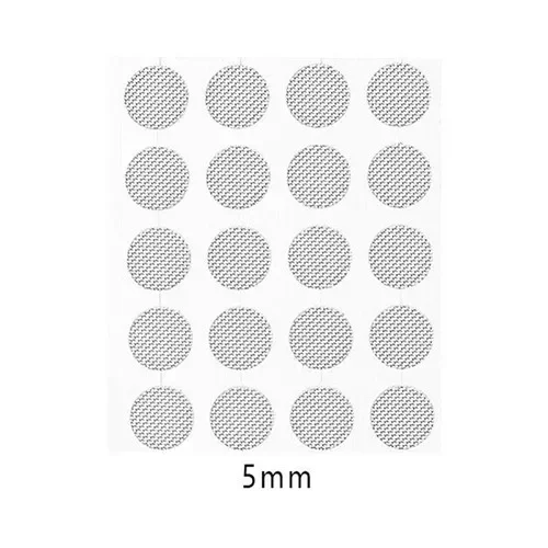 Earphone Dustproof Net 4mm 4.2mm 4.7mm 5mm Mesh Net DIY Filter In-ear Headphones Anti-dust Protector Covers Earphone Accessories: SKY BLUE