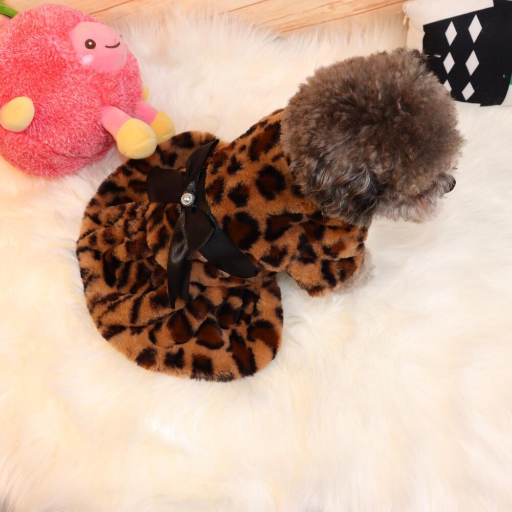 Winter Warme Hond Jurken Animal Kat Tutu Wedding Party Prinses Rok Kleding Voor Chihuahua Pug Huisdieren Hond Kleding