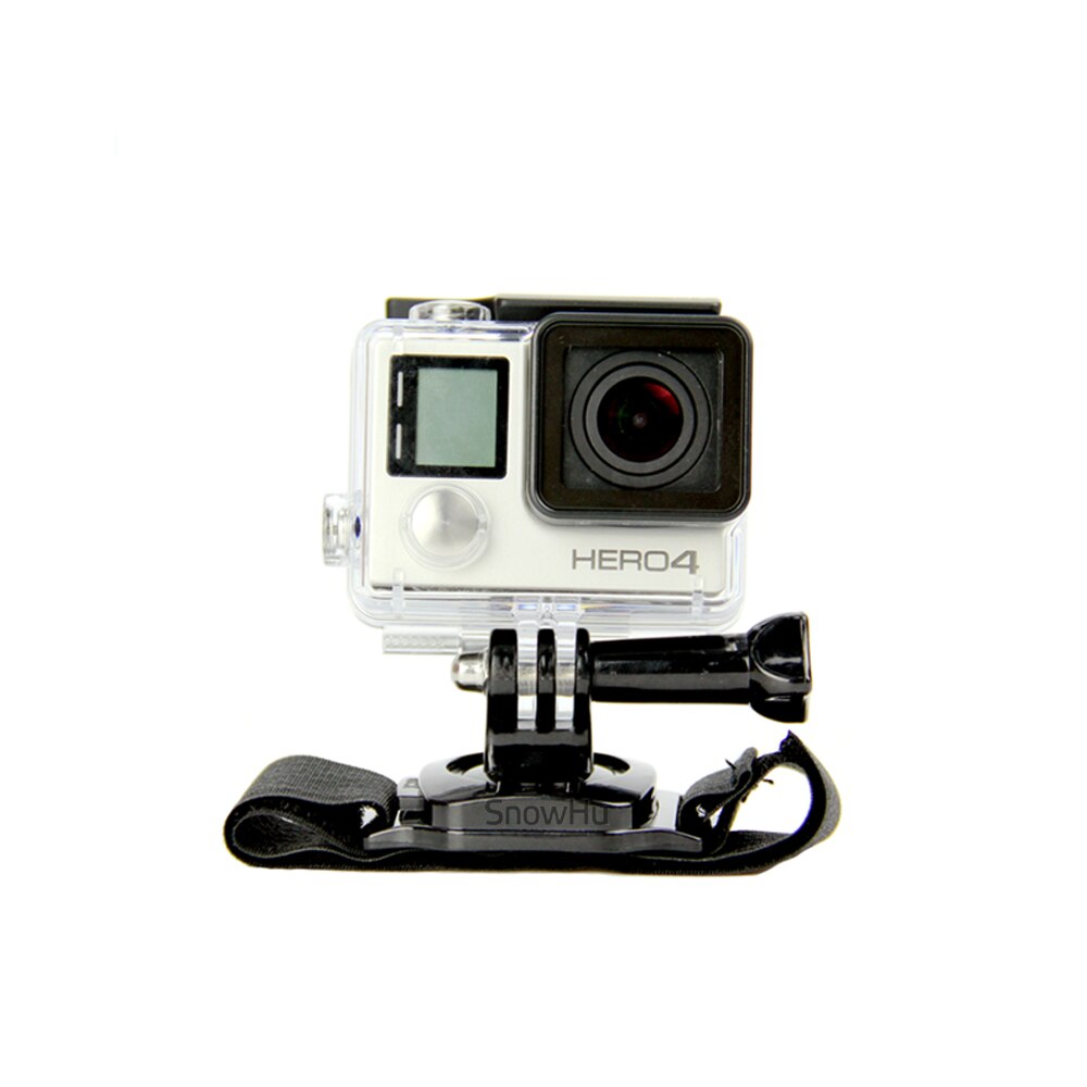 SnowHu per accessori Gopro cinturino da polso con rotazione a 360 gradi per Gopro Hero 10 9 8 7 6 5 per Yi 4K SJCAM camera LD09