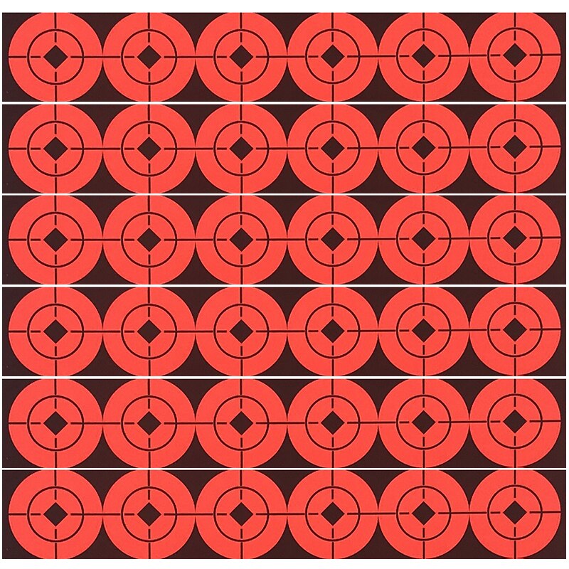 360pcs Target sticker Round Adhesive Shoot 2.5CM Paper Practice Removable Sports Accessories Durable
