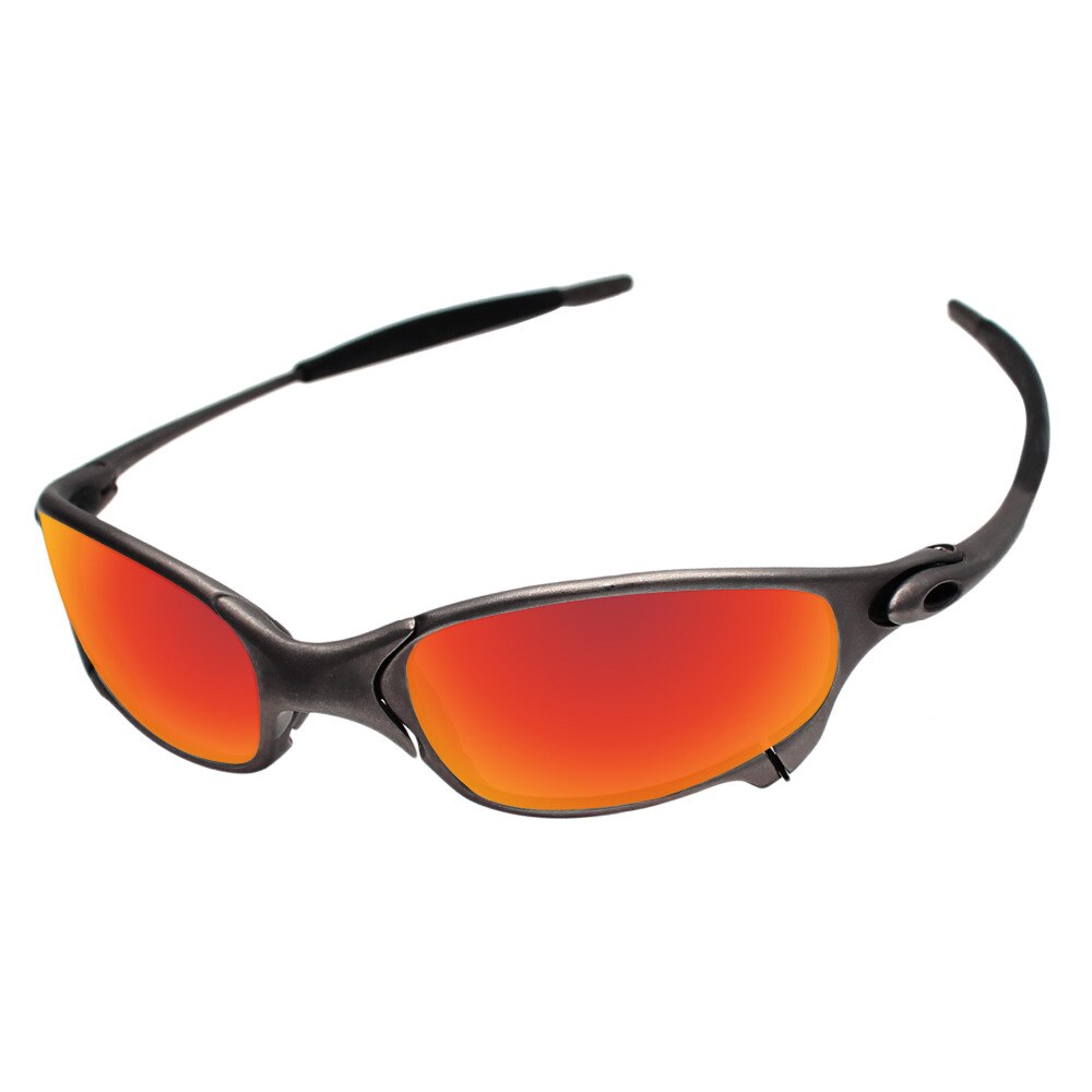 Polycarbonate-Fire Red Replacement Lenses For Juliet Sunglasses Frame 100% UVA & UVB Protection