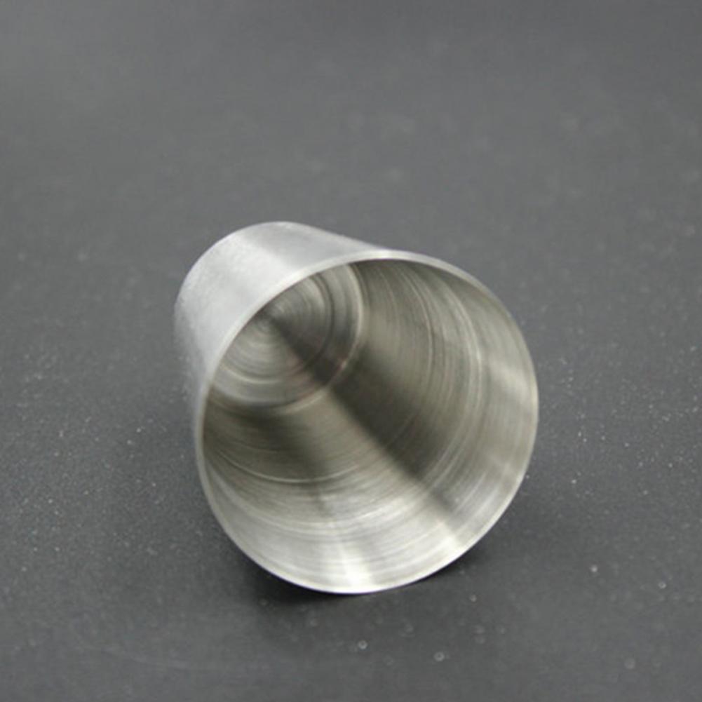 4Pcs/Set Mini 30ml Simple Stainless Steel Wine Cups Travel Drinking Bottle Hip Flask Cup PU Leather Cover Whiskey Hip Flask