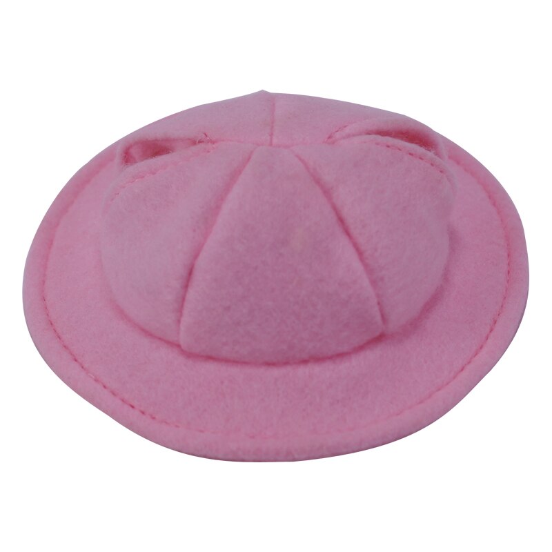 Casquette pour petits animaux, chapeau, vêtements pour animaux de compagnie, accessoires pour cochon d'inde, lapin, écureuil, Hamster, Rat, souris: Brun foncé