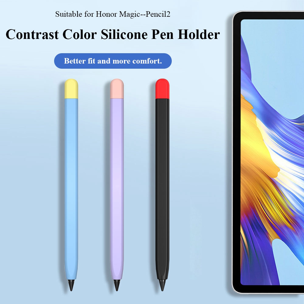 Two Color Silicone For Honor Magic-Pencil 2 Cover Compatible For Honor Tablet Touch Pen Stylus Cover Tablet Computer Accessories