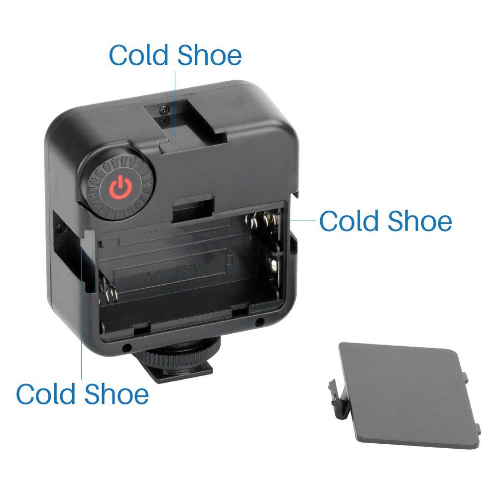 49LED caméra LED lumière vidéo Dimmable haute puissance panneau vidéo lumière de remplissage sur caméra photographie lampe de Studio