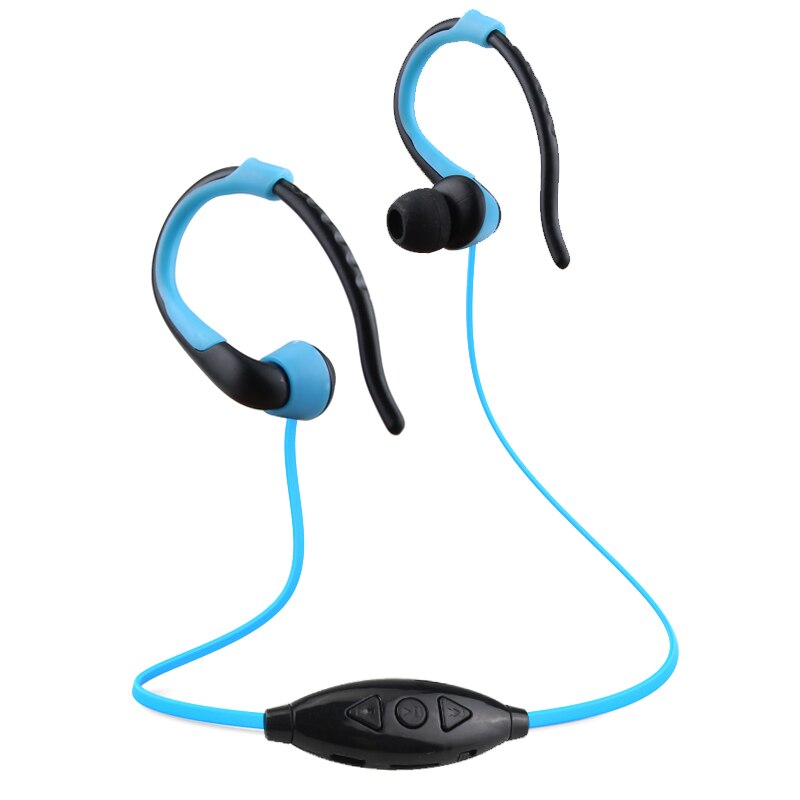 Ersuki  mp3- speler usb-nekband voor sporthardlopen  mp3 met oordopjes, ondersteuning voor 16gb micro sd-kaarten
