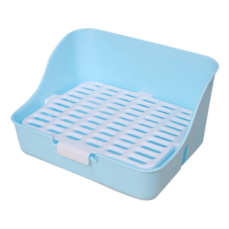 Duża plastikowa kwadratowa kuweta dla zwierzaka małe środowisko dla zwierząt łatwe robić czyszczenia i pakowania: Default Title