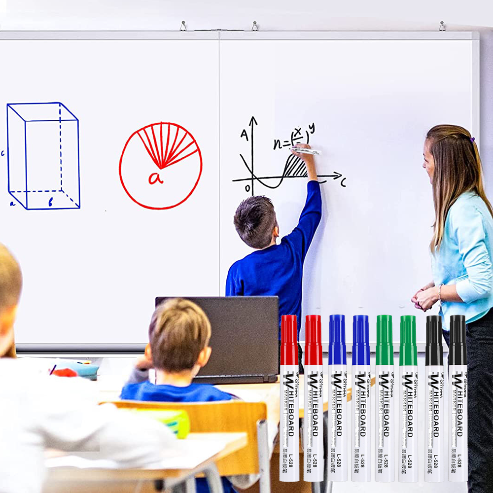 1/20 Stuks Uitwisbare Whiteboard Marker Pen Schoolbord Marker Onderwijs Krijt Voor Glas Keramiek Kantoor School Art Marker briefpapier