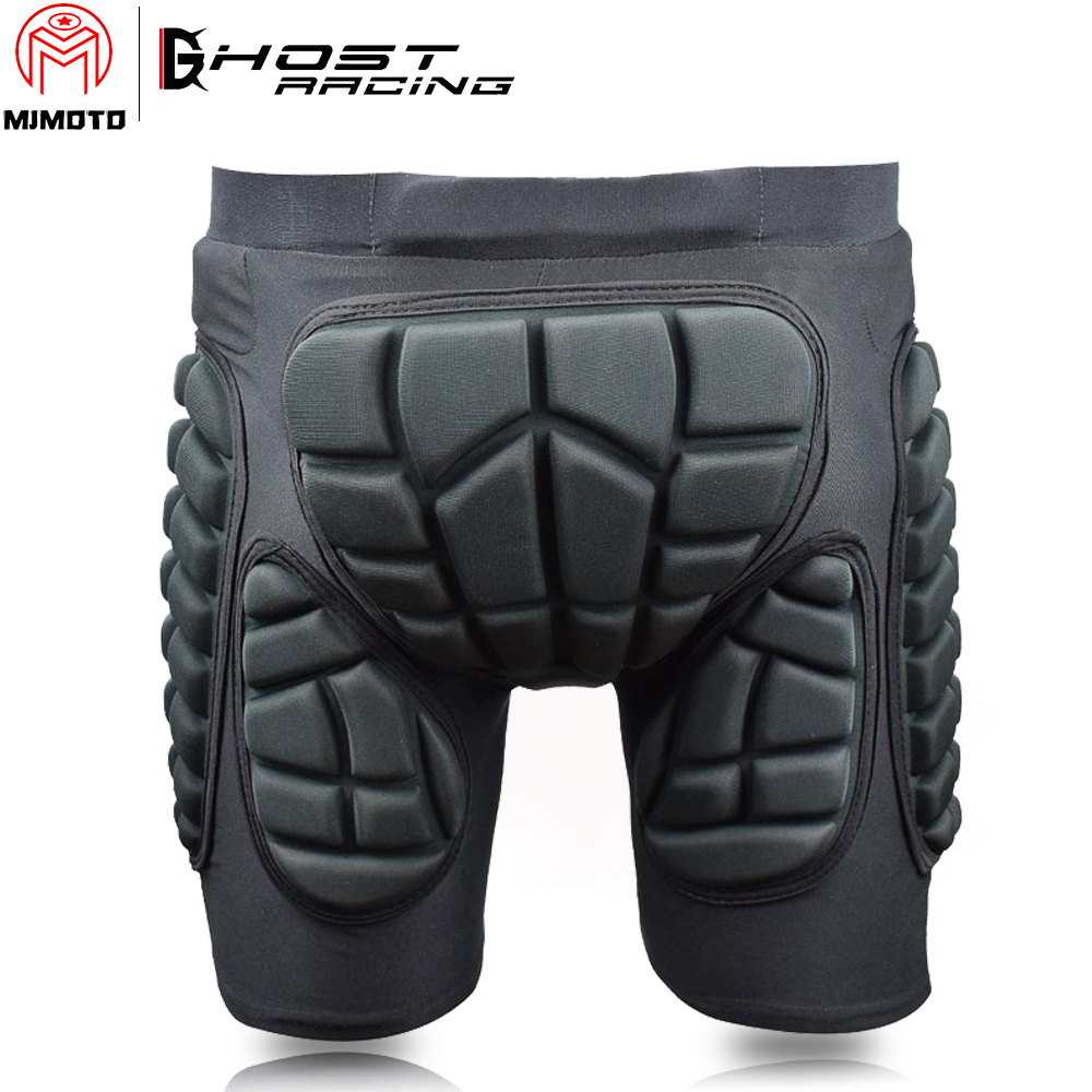 Motorrad Schutzshorts Herren - Gepolsterte Kompressionshose Für Hüfte & Gesäß