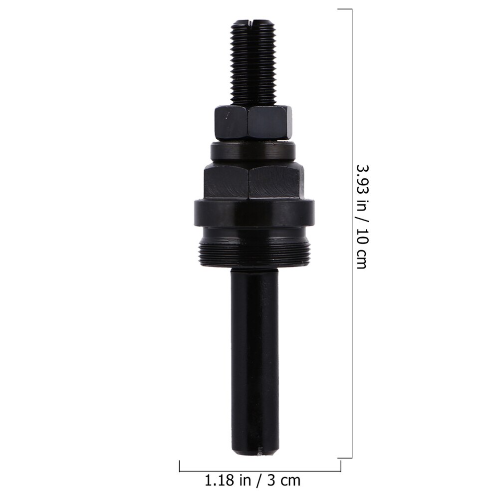 CNC Lathe 5C Durable Threaded Collet Stop Kit Mill and CNC Supplies (Black)