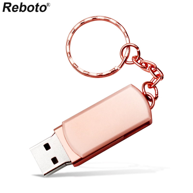 Reboto wodoodporna Super pamięć USB 64GB 32GB 16GB 8GB Pen Drive Flash fajne metalowe do przechowywania pamięć Flash Drive cel usb