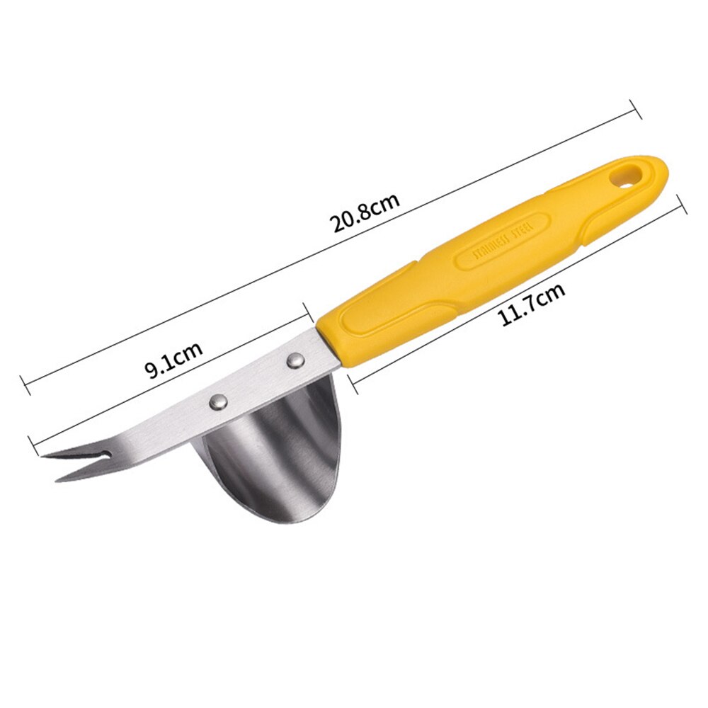 Hand Weeder Tool Gardening Weeder Digger With Handle Stainless Steel Garden Lawn Transplant Planting Tools Manual Scarifier